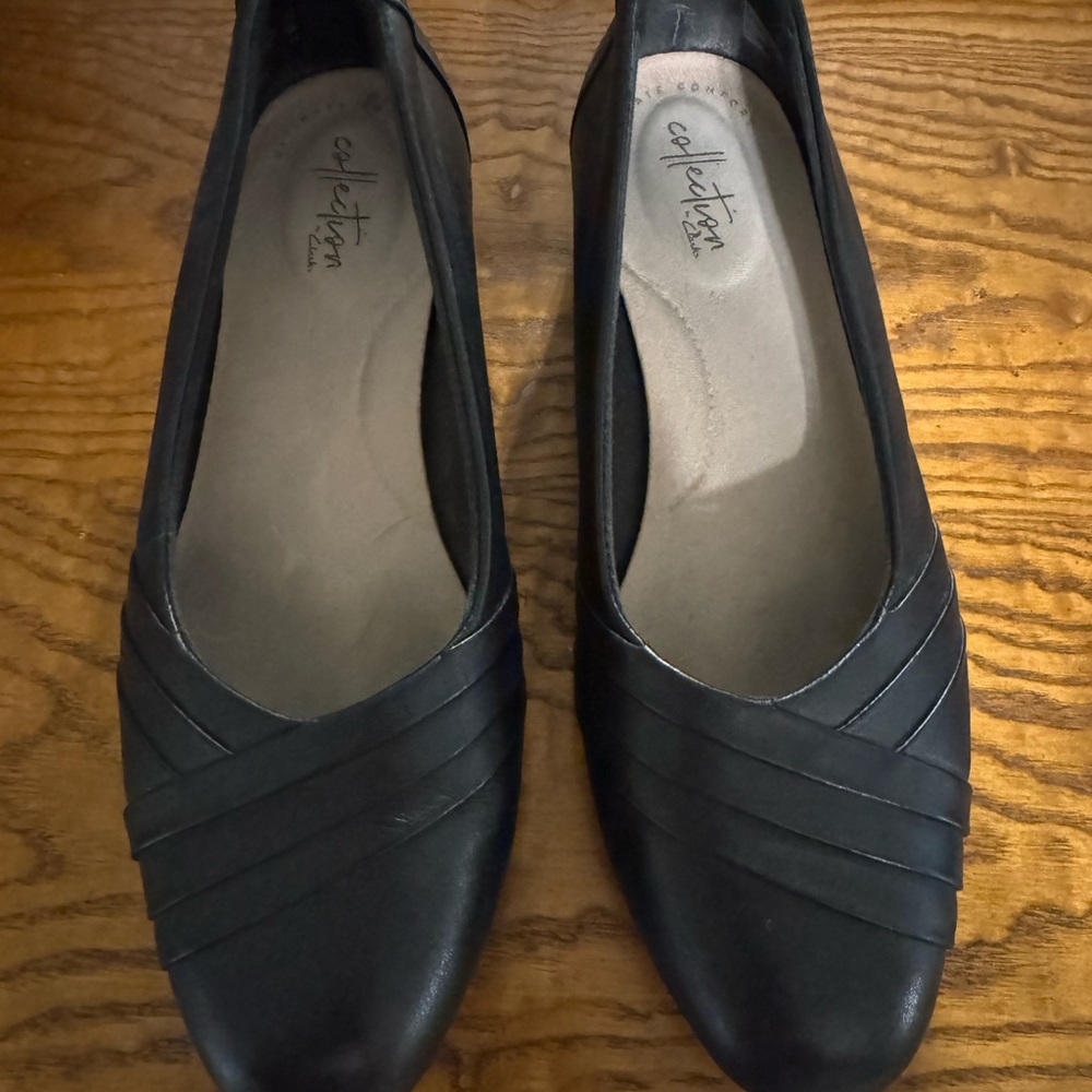 Clarks Black Women's Flats